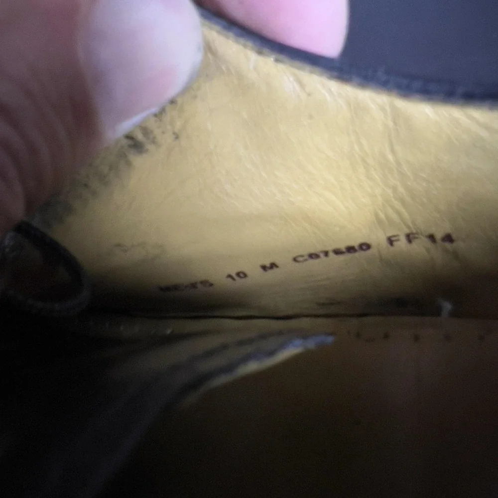Cole Haan Wingtip‎ Oxford Black Leather Dress Shoes Mens 9.5